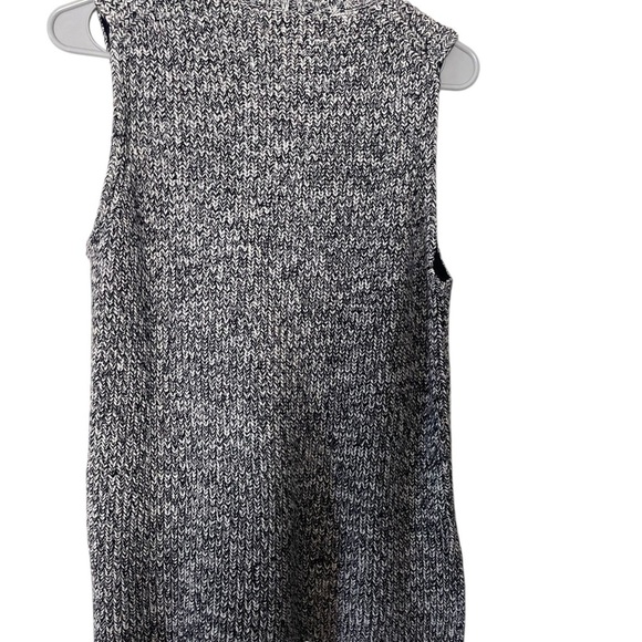 J. Crew Black and White Cowl Neck Sweater - Picture 3 of 7